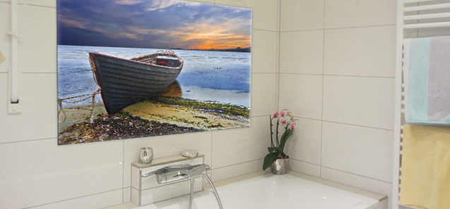 Badezimmer Platte bestellen